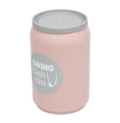 청소용품 : 캔휴지통 소(핑크)